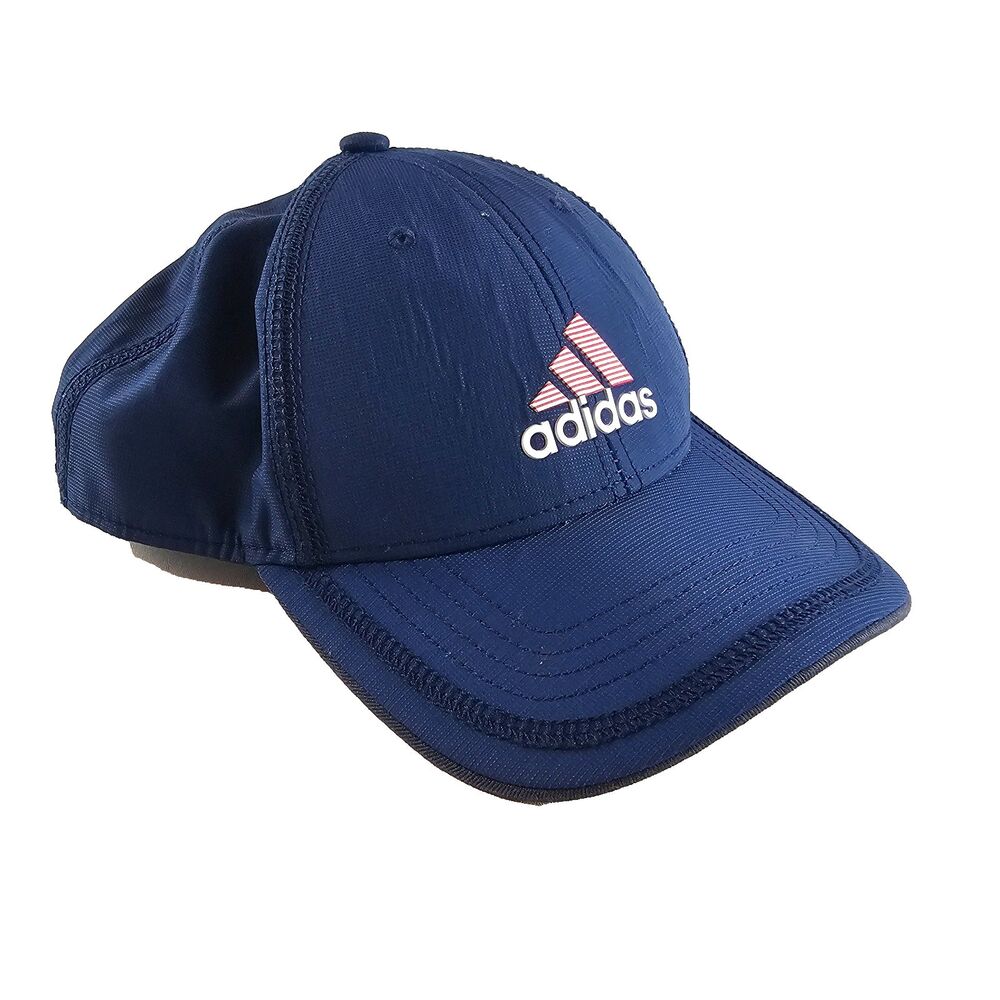 Adidas Hat Mens Adjustable Blue USA Climalite Patriotic Golf Cap Team USA